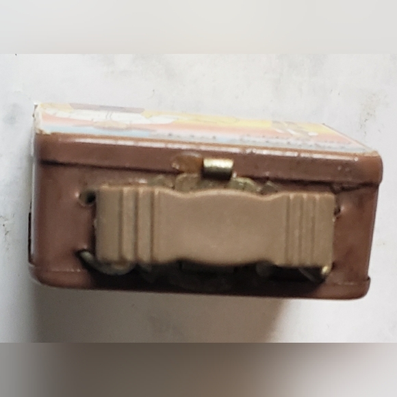 Vintage 1950s mini toy lunchbox Cowboy Bob and Slappy Barbie size - Picture 4 of 7